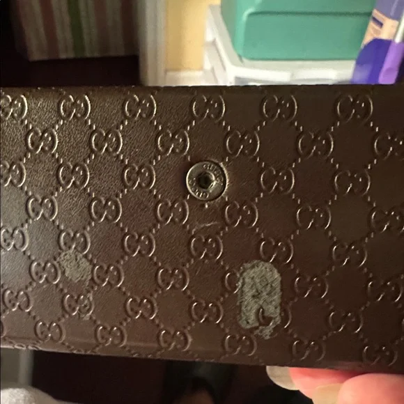 Gucci Textured Brown Sunglasses - Picture 4 of 5